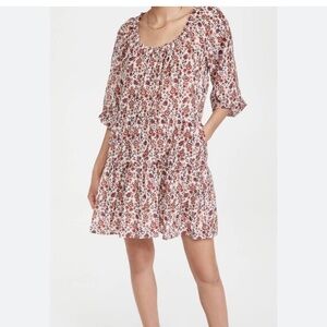 XiRENA Dalyn Tiered Babydoll Cottage Core Boho Peasant Dress